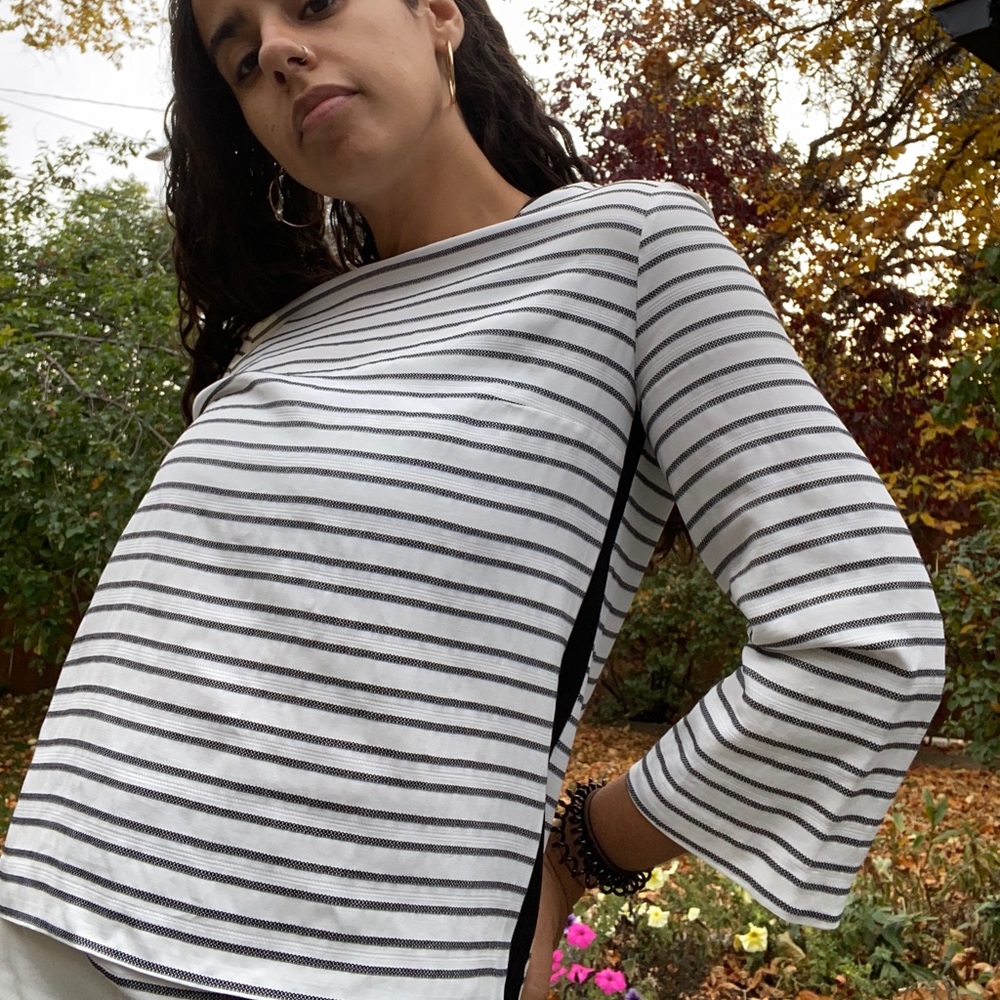 Maje - Striped Long Sleeve